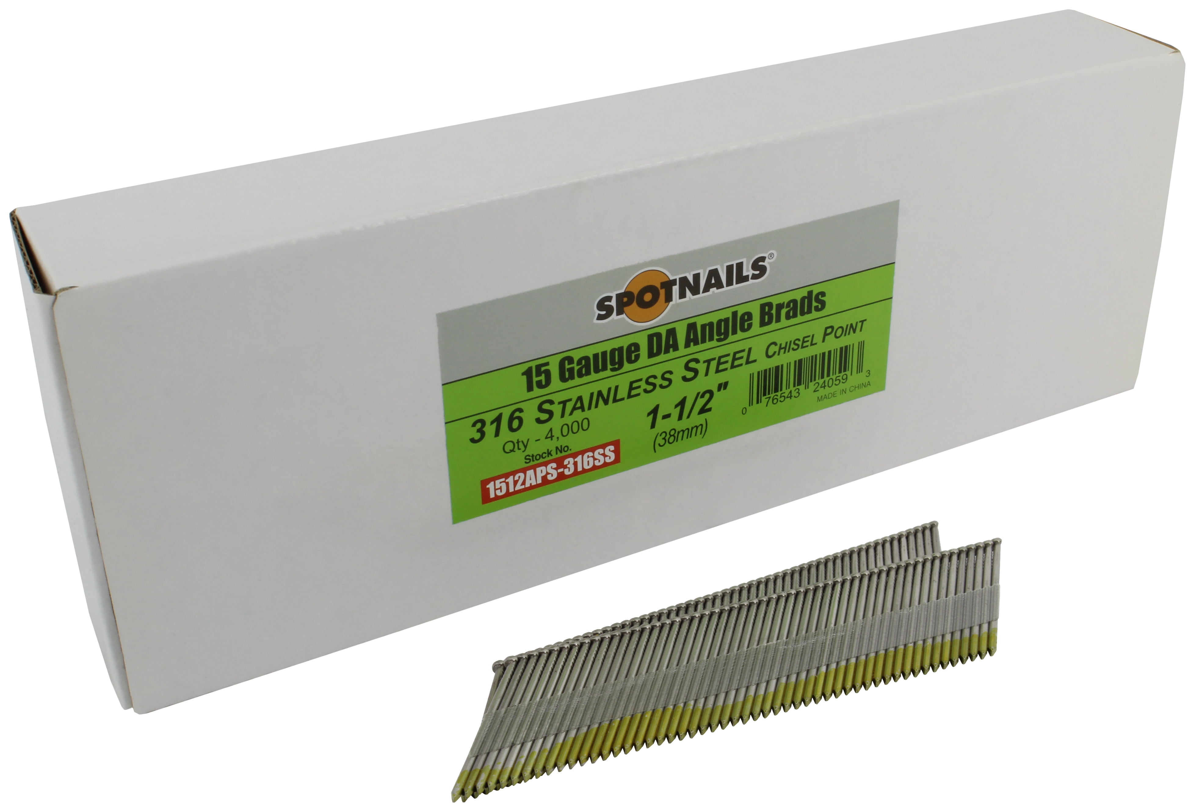 Bomgaars : Hillman 15 Gauge Fas-Pak Bright Wire Nails : Finishing Nails